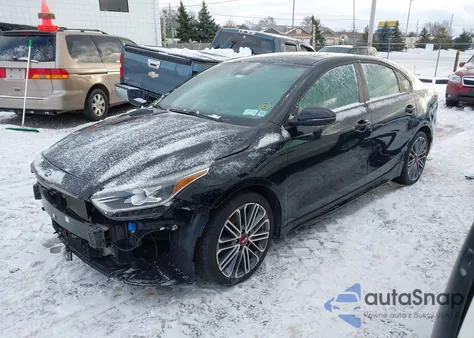 2021 Kia Forte Gt z USA, uszkodzony, nr VIN 3KPF44AC9ME396103